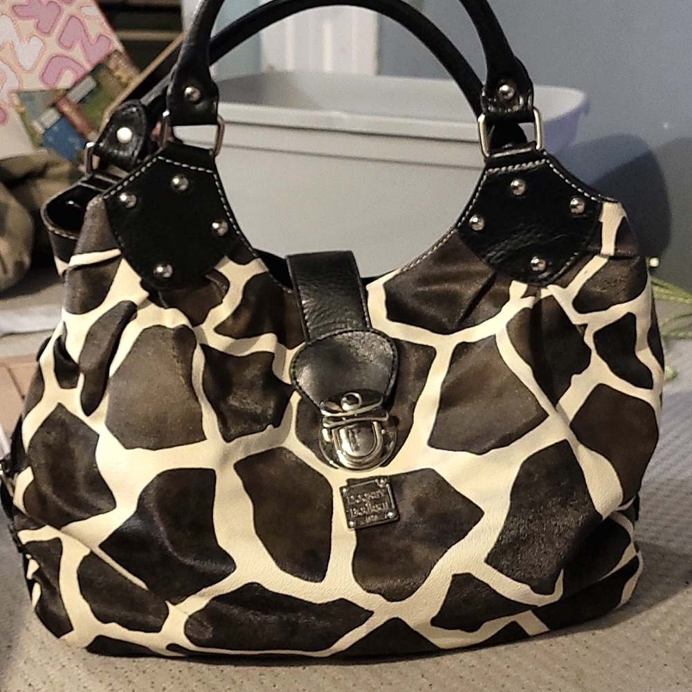 Printed large purse
